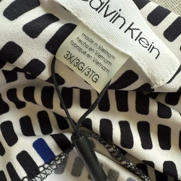 Calvin Klein NWT ladies crewneck slip over 3X blouse, perfect condition - Picture 5 of 16